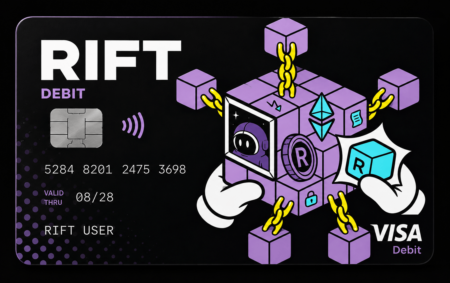 Rift debit card preview